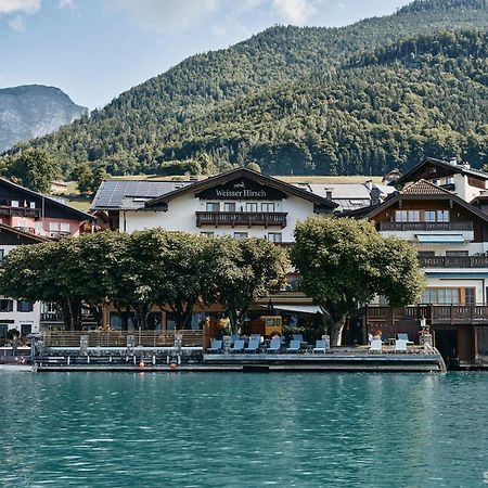 Hotel Weisser Hirsch Sankt Wolfgang im Salzkammergut Bagian luar foto